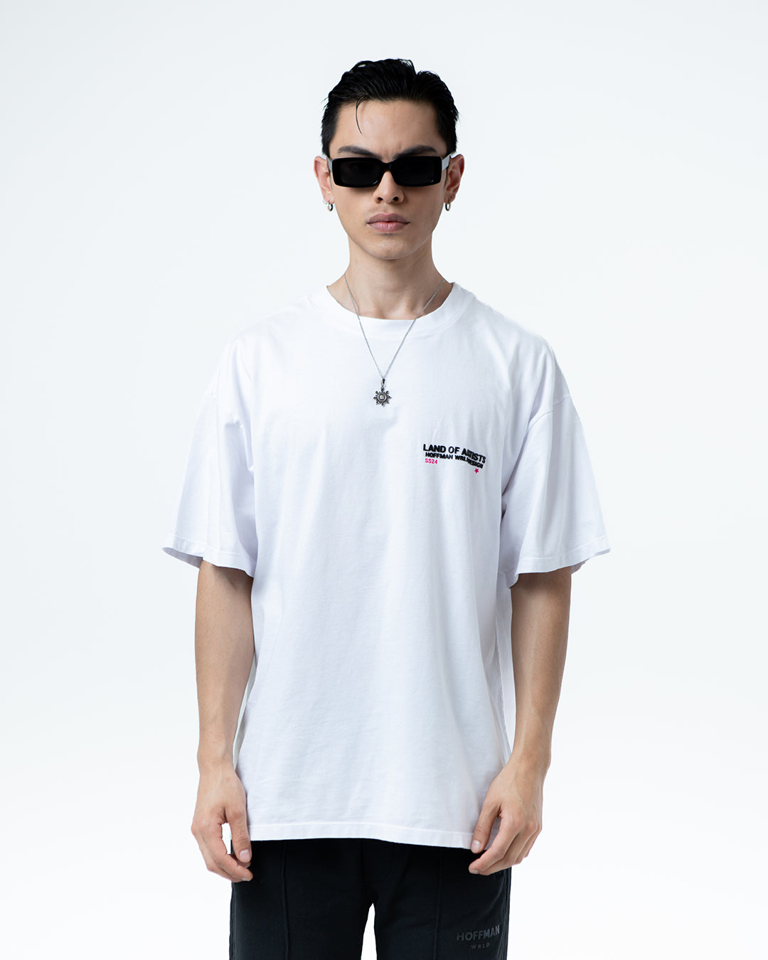 Camiseta Blanca Stars - Land Of Artists