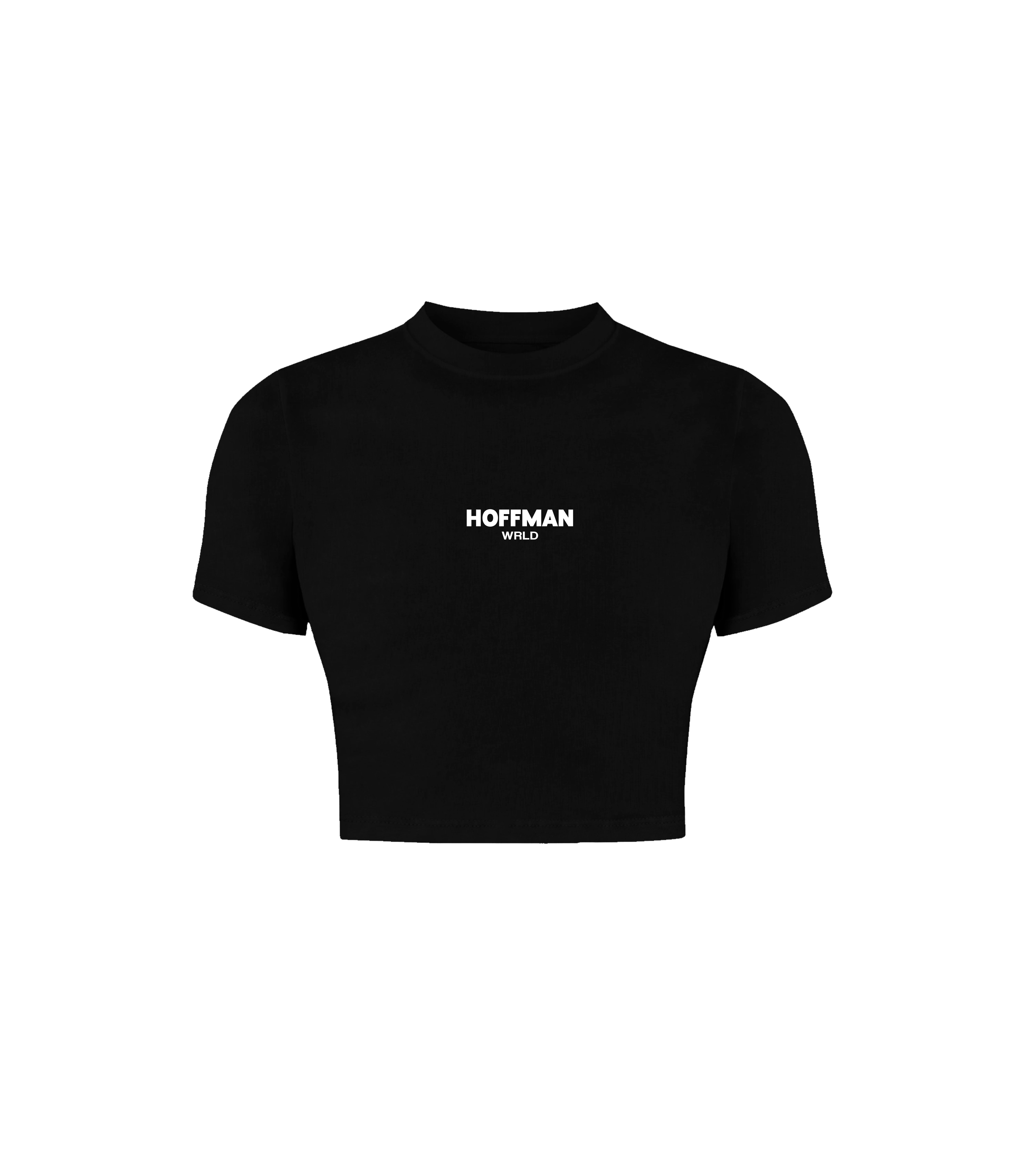 W Endless Garments - Baby tee Black