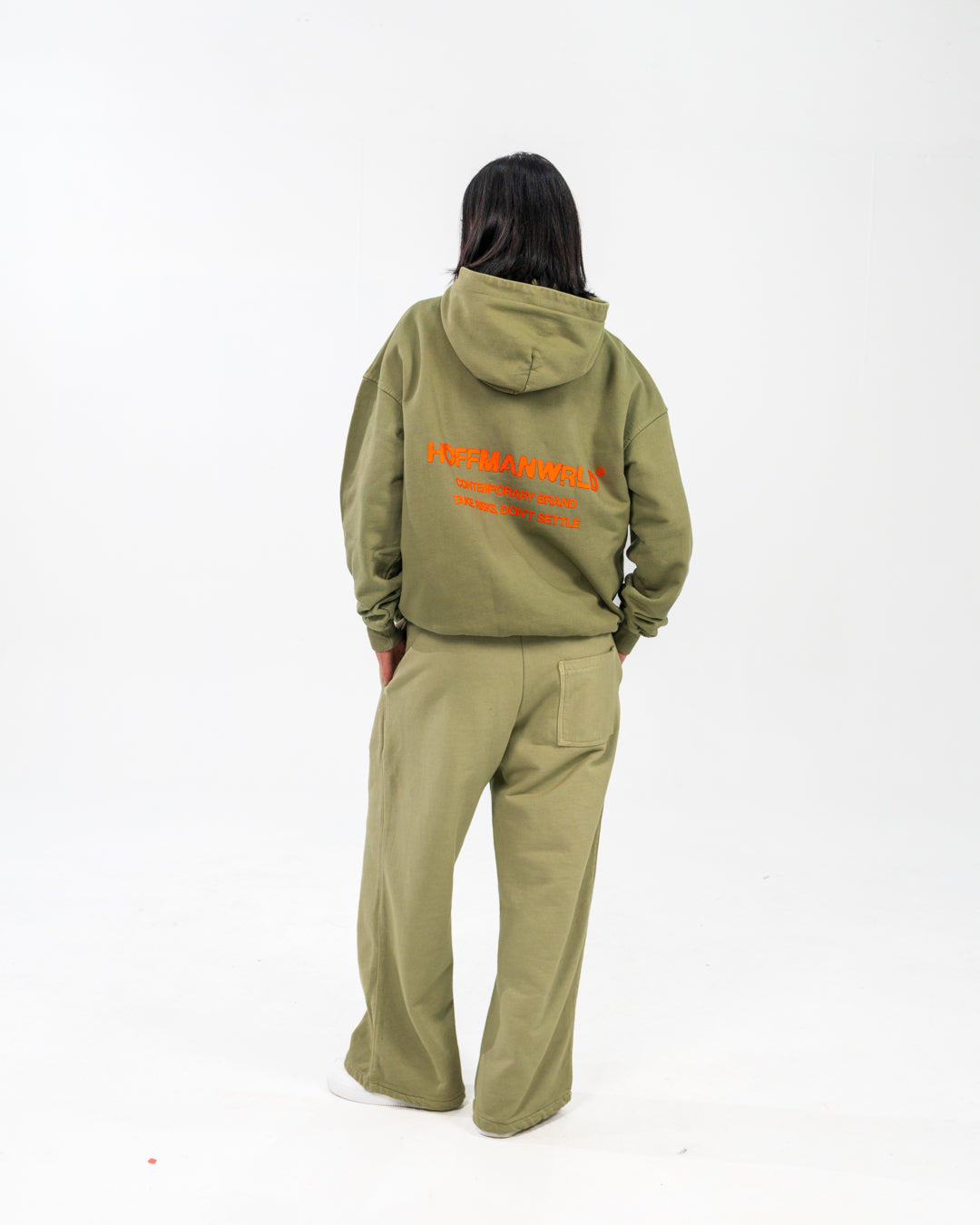 W  Beyond Boundaries - Olive Hoodie
