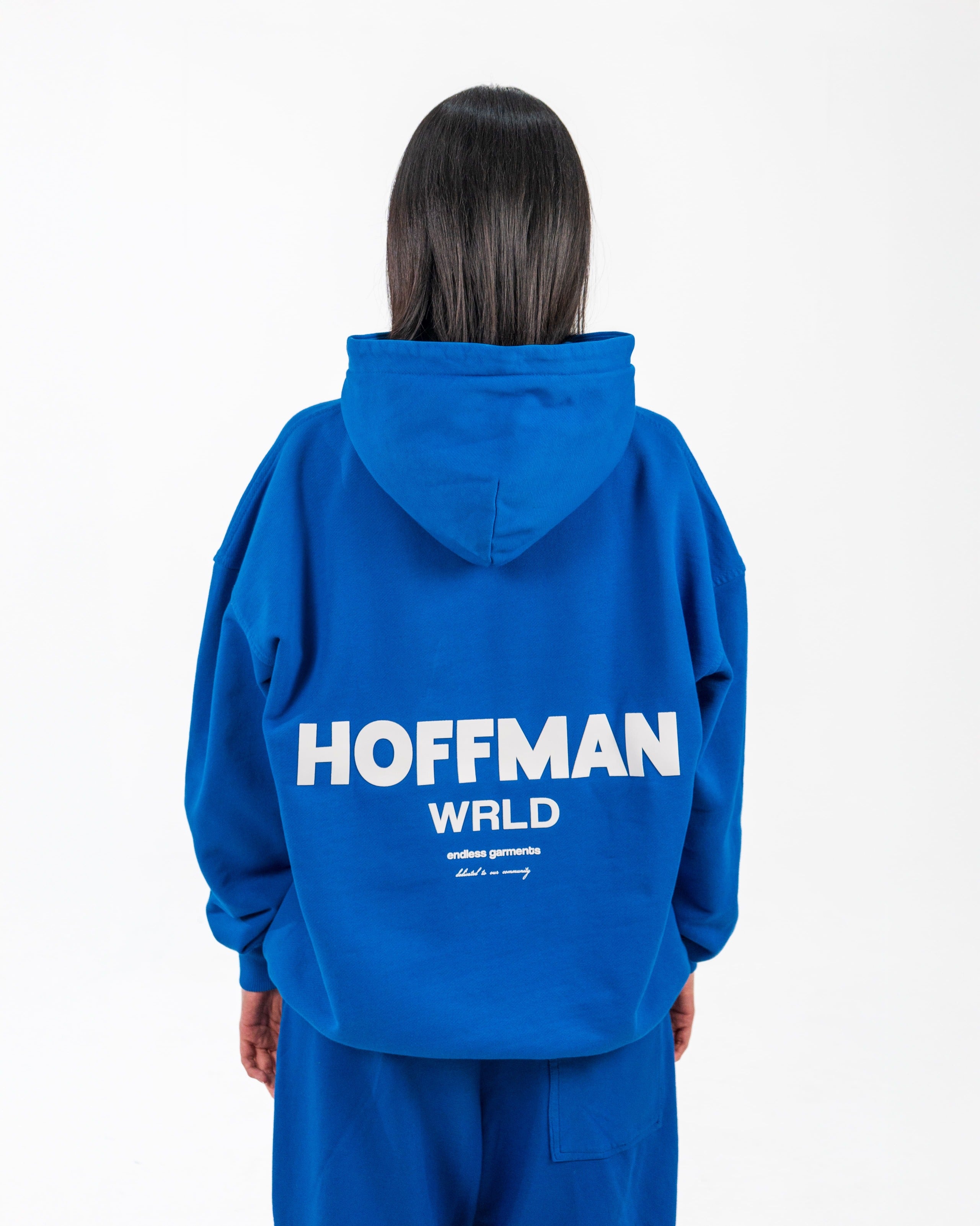 W Endless Garments - Blue Hoodie