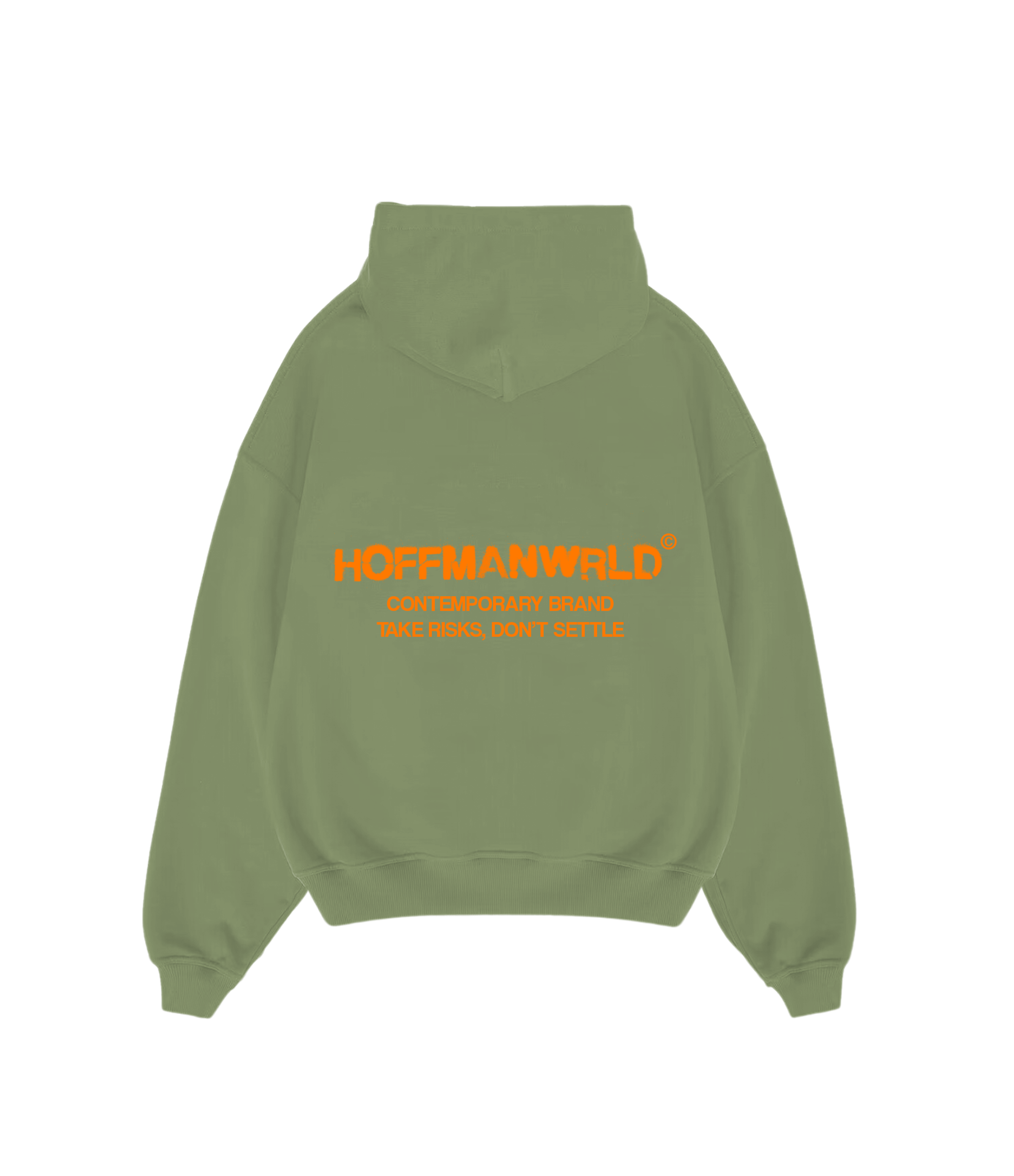Beyond Boundaries - Olive Hoodie