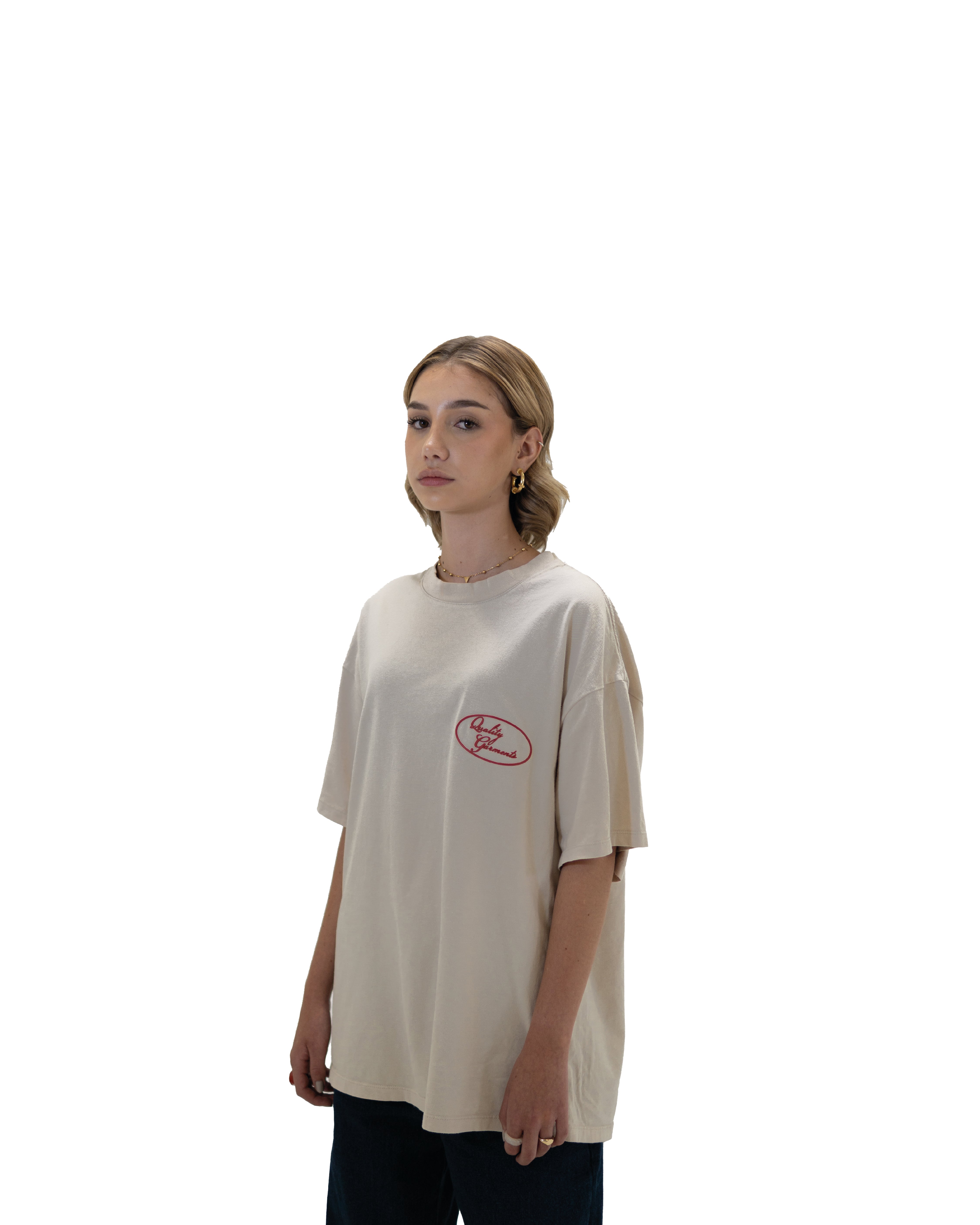 W Beige - T- shirt Jungle Wrld