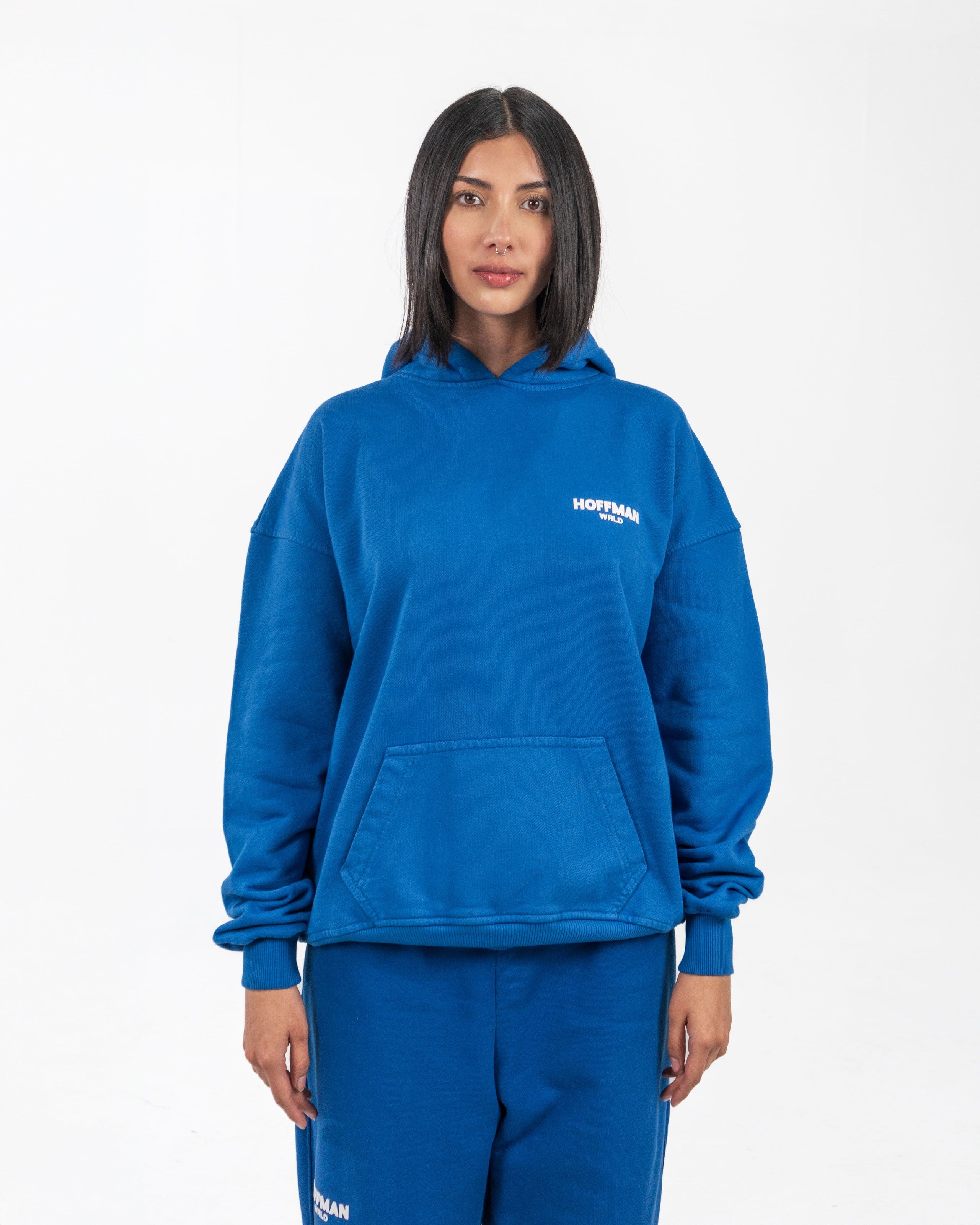 W Endless Garments - Blue Hoodie