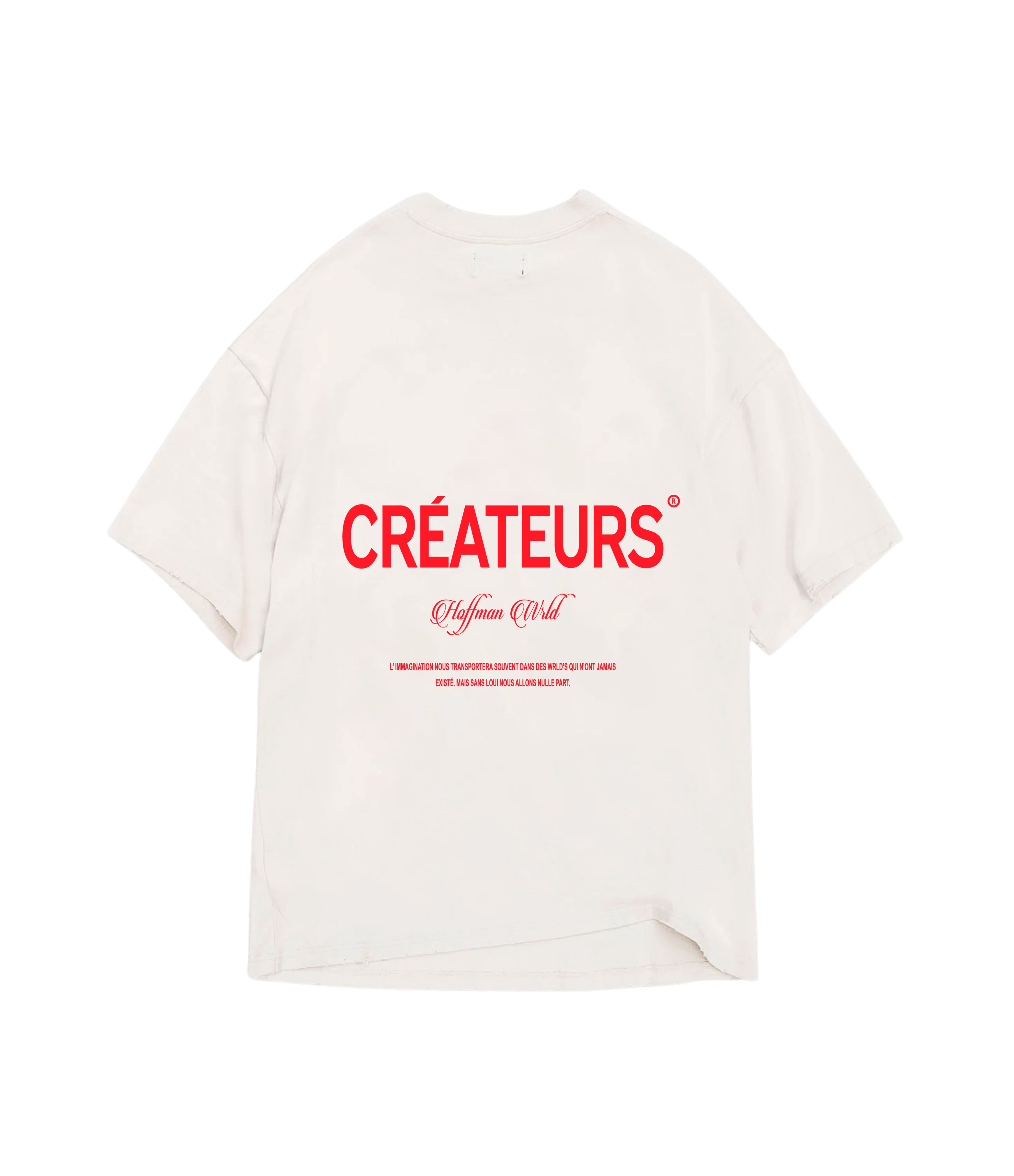 Camiseta Crema - Créateurs