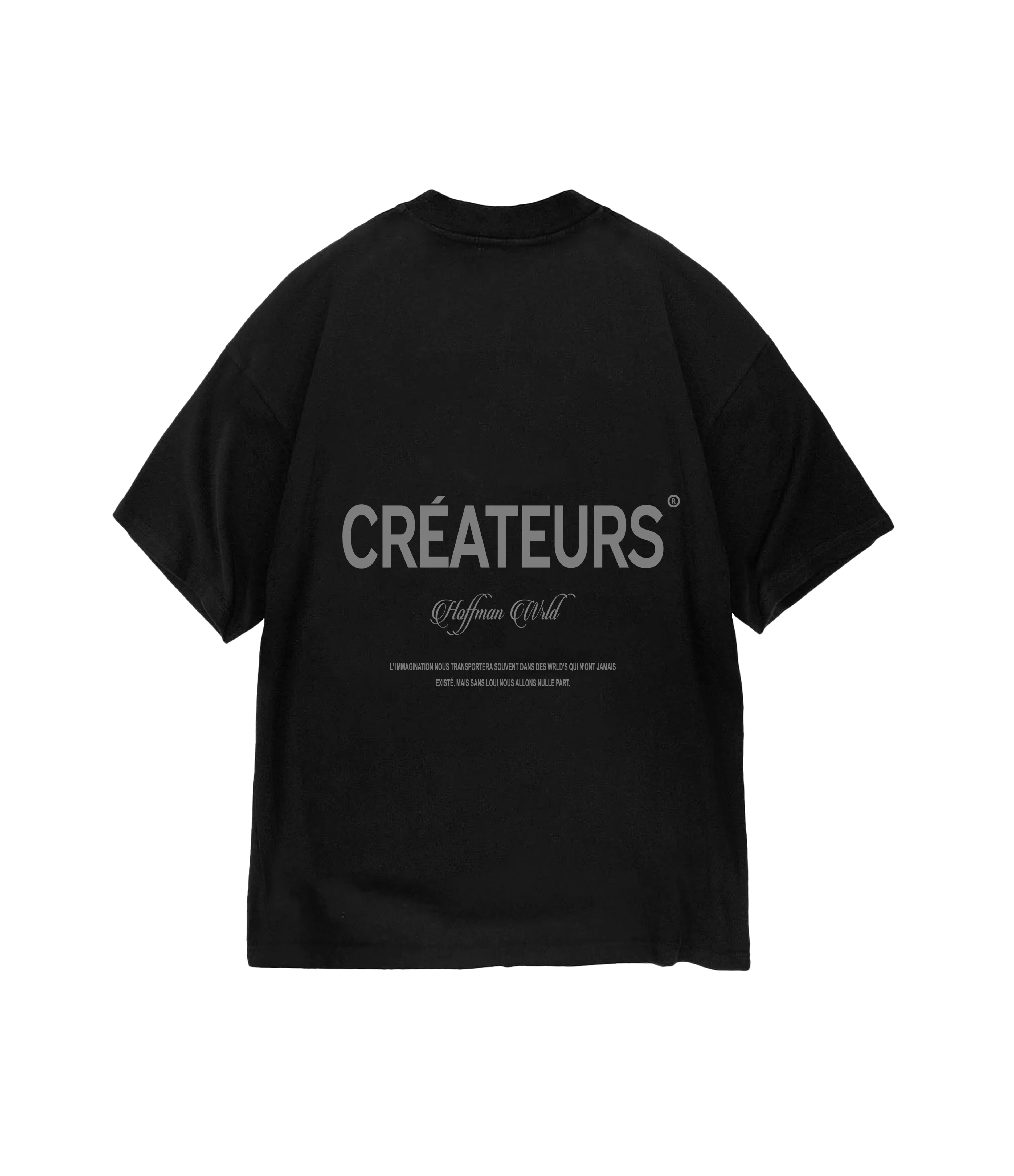 Camiseta Negra - Créateurs